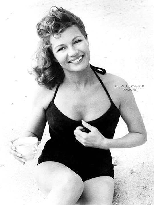 A 1950s film star, from the hotel's glamorous heyday